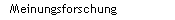 meinungsforschung